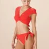 Diva Bas - Rouge 1 Diva Bas - Rouge -Femme Maillots de bain Soldes PDS E19 DIVA MO 61 ROUGE 2