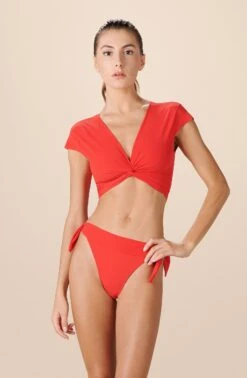 Diva Bas - Rouge -Femme Maillots de bain Soldes PDS E19 DIVA MO 61 ROUGE 4