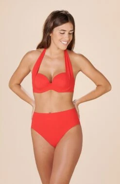 Lisia - Rouge -Femme Maillots de bain Soldes PDS E19 LISIA 61 ROUGE 5