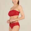 Toya - Rouge Garance -Femme Maillots de bain Soldes PDS E21 TOYA 80 ROUGE GARANCE 4