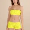 Aly - Jaune -Femme Maillots de bain Soldes PDS E22 ALY 80 JAUNE 2
