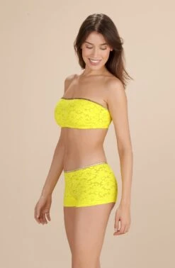 Aly - Jaune -Femme Maillots de bain Soldes PDS E22 ALY 80 JAUNE 4