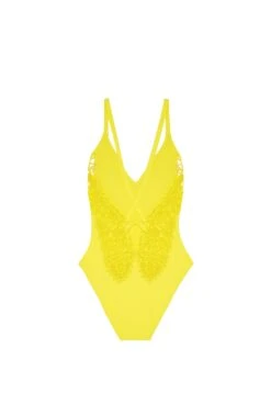 Amadeus - Jaune -Femme Maillots de bain Soldes PDS E22 AMADEUS 61 JAUNE 1