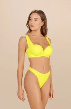 Dolce - Jaune -Femme Maillots de bain Soldes PDS E22 DOLCE 61 JAUNE 4