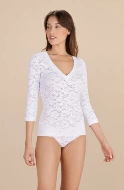 Liza - Blanc -Femme Maillots de bain Soldes PDS E22 LIZA 80 BLANC 4