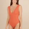 Noai - Paprika -Femme Maillots de bain Soldes PDS E22 NOAI 61 PAPRIKA 2