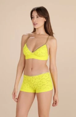 Nyni - Jaune 9 Nyni - Jaune -Femme Maillots de bain Soldes PDS E22 NYNI 80 JAUNE 4