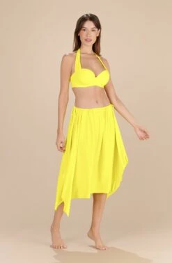 Romane - Jaune -Femme Maillots de bain Soldes PDS E22 ROMANE 16 JAUNE 6