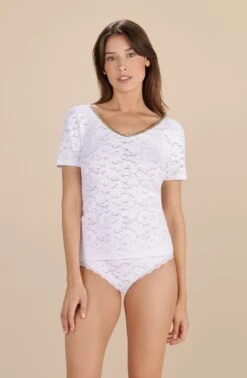 Ryan - Blanc -Femme Maillots de bain Soldes PDS E22 RYAN 80 BLANC 4