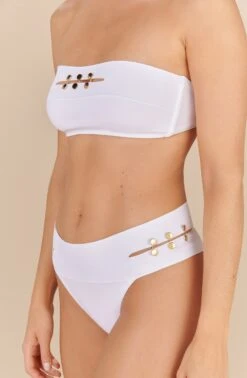Wave - Blanc 12 Wave - Blanc -Femme Maillots de bain Soldes PDS E22 WAVE 61 BLANC 5