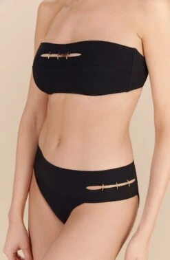 Wave - Noir -Femme Maillots de bain Soldes PDS E22 WAVE 61 NOIR 8