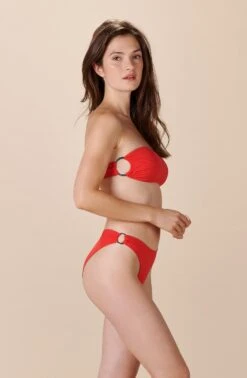 Orhi - Rouge -Femme Maillots de bain Soldes PDS E23 ORHI 61 ROUGE 4