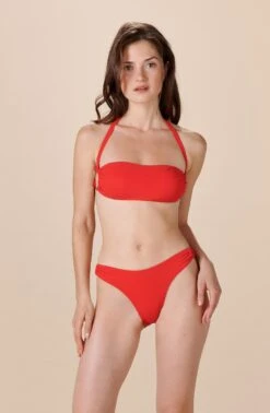 Orhi - Rouge -Femme Maillots de bain Soldes PDS E23 ORHI 61 ROUGE 5