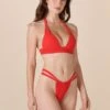 Pona - Rouge -Femme Maillots de bain Soldes PDS E23 PONA 61 ROUGE 2